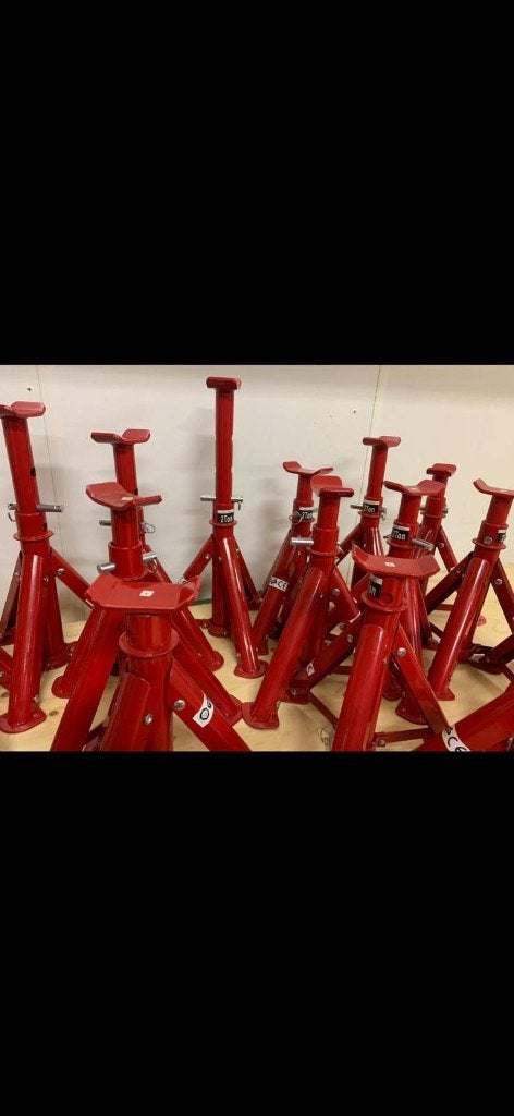 As steunen of voertuig bokjes, 24 stuks, merk Jack Stand, Auto diversen, Ophalen, Zo goed als nieuw, Manueel, Garagekrik