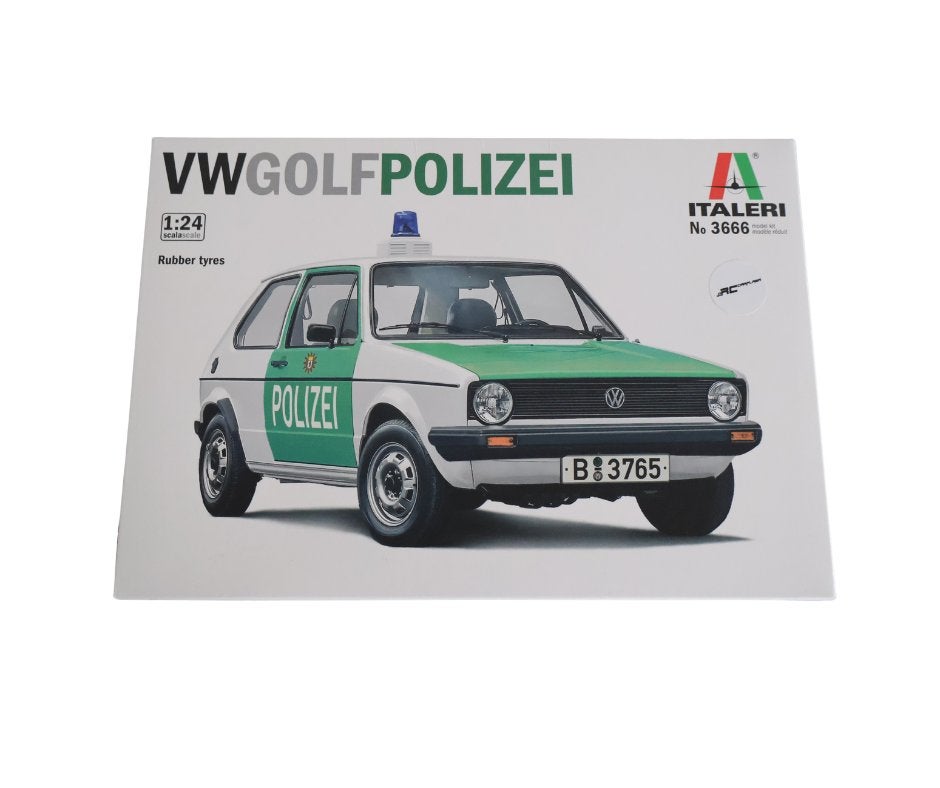 Italeri VW Golf "Polizei" ITA-3666, Groter dan 1:32, Nieuw, Ophalen of Verzenden, Italeri