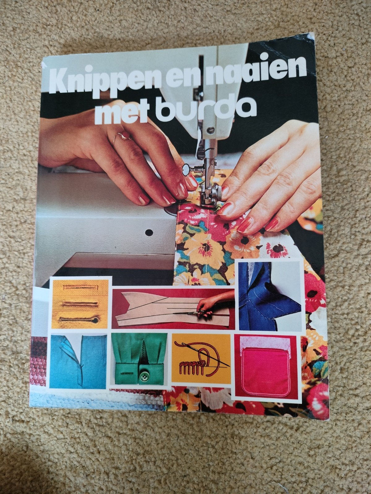 Knippen en naaien met Burda, Ophalen of Verzenden, Gelezen