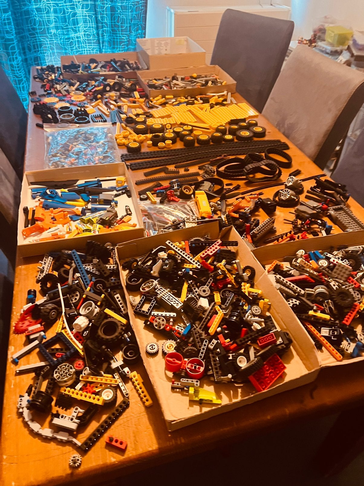 Lego super veel technisch lego, Ophalen of Verzenden, Zo goed als nieuw