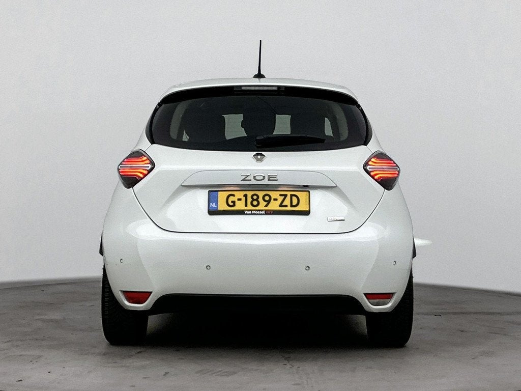 Renault ZOE R135 Intens Business 52 kWh 136PK | Navigatie 9,, Auto's, Renault, 136 pk, Gebruikt, Wit, Origineel Nederlands