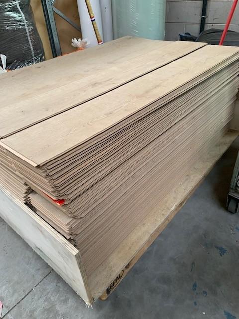 40m2 Laminaat, Ophalen, Gebruikt, 50 tot 150 cm, 10 m² of meer