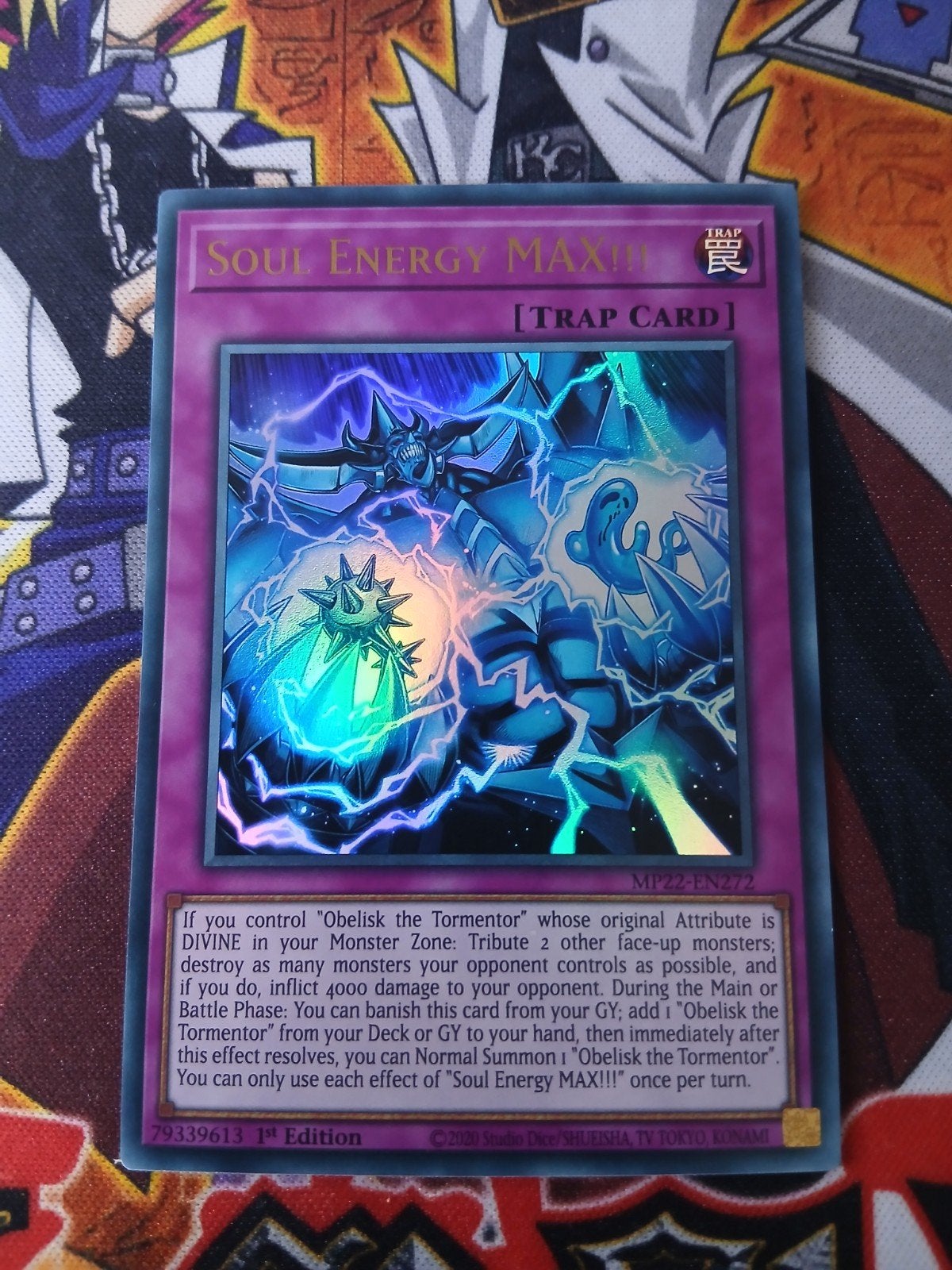 Soul Energy Max - Ultra Rare MP22 - Yu-Gi-Oh, Ophalen of Verzenden, Zo goed als nieuw, Foil