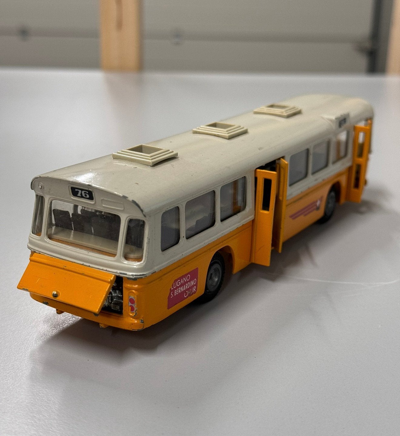 1960 Tekno Denmark Holland 851 Scania CR-76 City Bus 1:43, Overige merken, B, Ophalen of Verzenden, Zo goed als nieuw