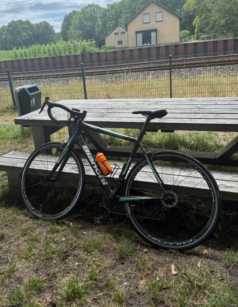 Bianchi Intrepida maat L met powermeter, Gebruikt, Carbon, Meer dan 20 versnellingen, 53 tot 57 cm