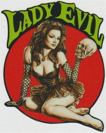 Lady Evil sticker #16, Verzenden, Nieuw, Bedrijf of Vereniging