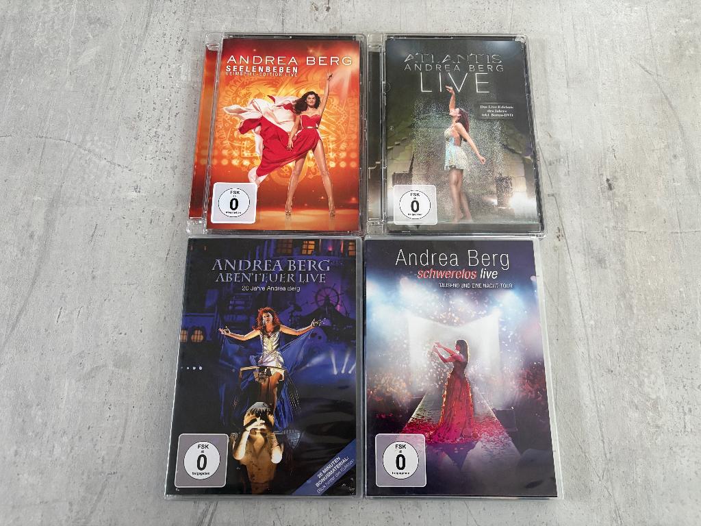 Andrea Berg 4x DVD, Alle leeftijden, Ophalen of Verzenden, Zo goed als nieuw