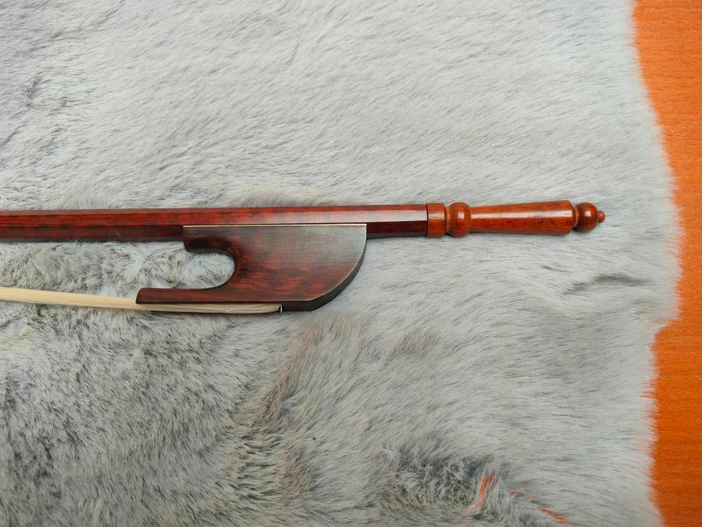 Barok cello strijkstok van slangenhout, Ophalen of Verzenden, Gebruikt, 4/4-cello