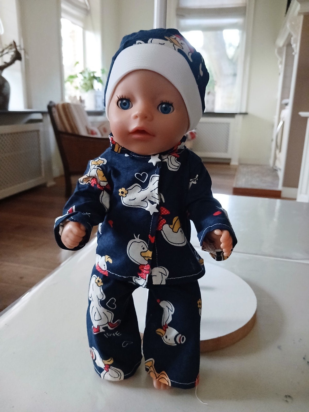 3 delig eenden set baby born pop 36/38, Ophalen of Verzenden, Nieuw, Babypop