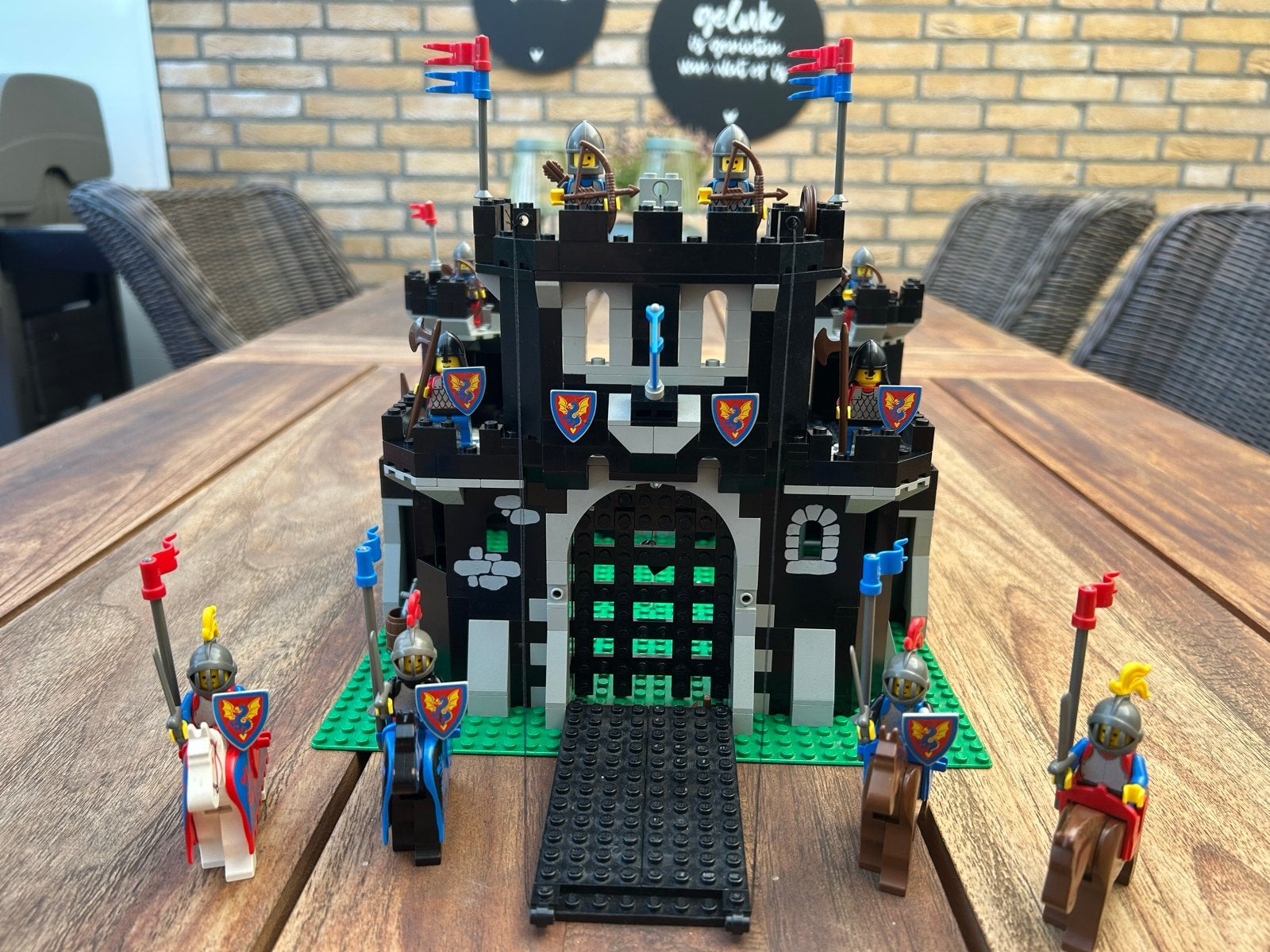 LEGO 6085 Ridder Kasteel - Black Monarch's Castle, Ophalen of Verzenden, Gebruikt