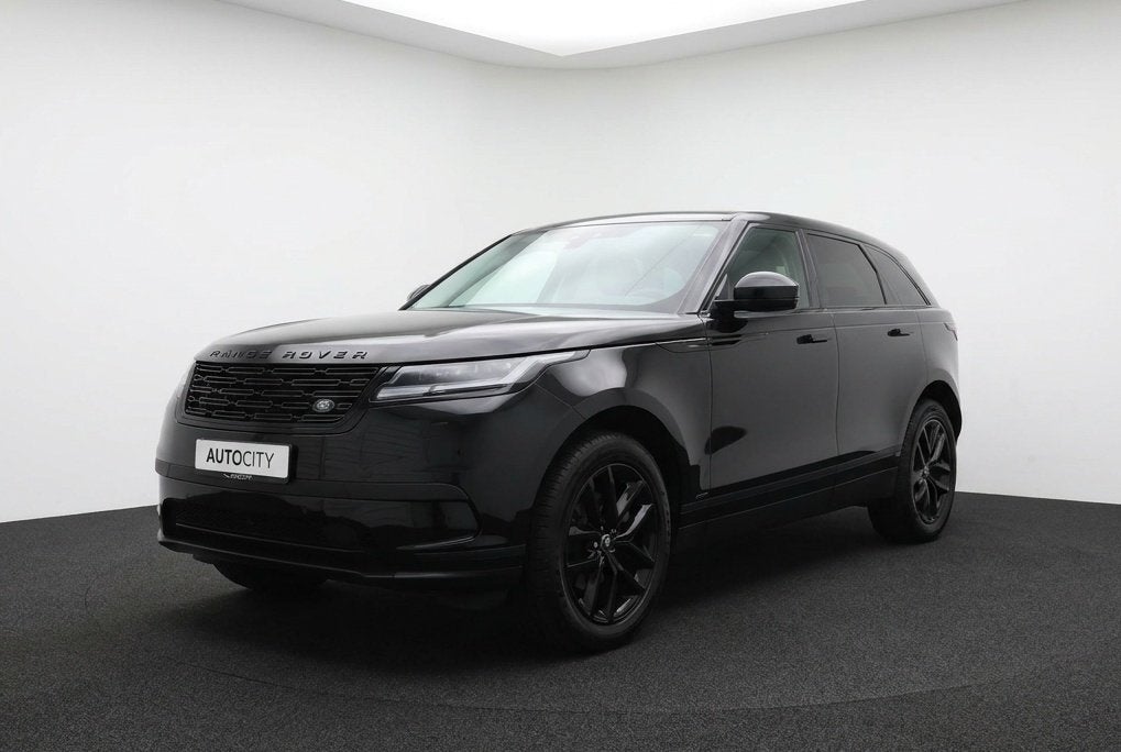 Land Rover Range Rover Velar P400e AWD PHEV | Panoramadak l, Auto's, Land Rover, Gebruikt, Zwart, 4 cilinders, Range Rover Velar
