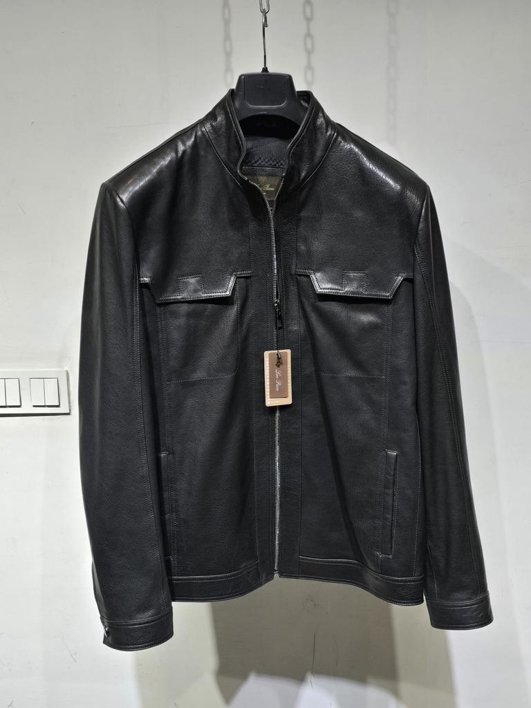 Loro Piana Leather Jacket - 52, Ophalen of Verzenden, Nieuw, Maat 52/54 (L)