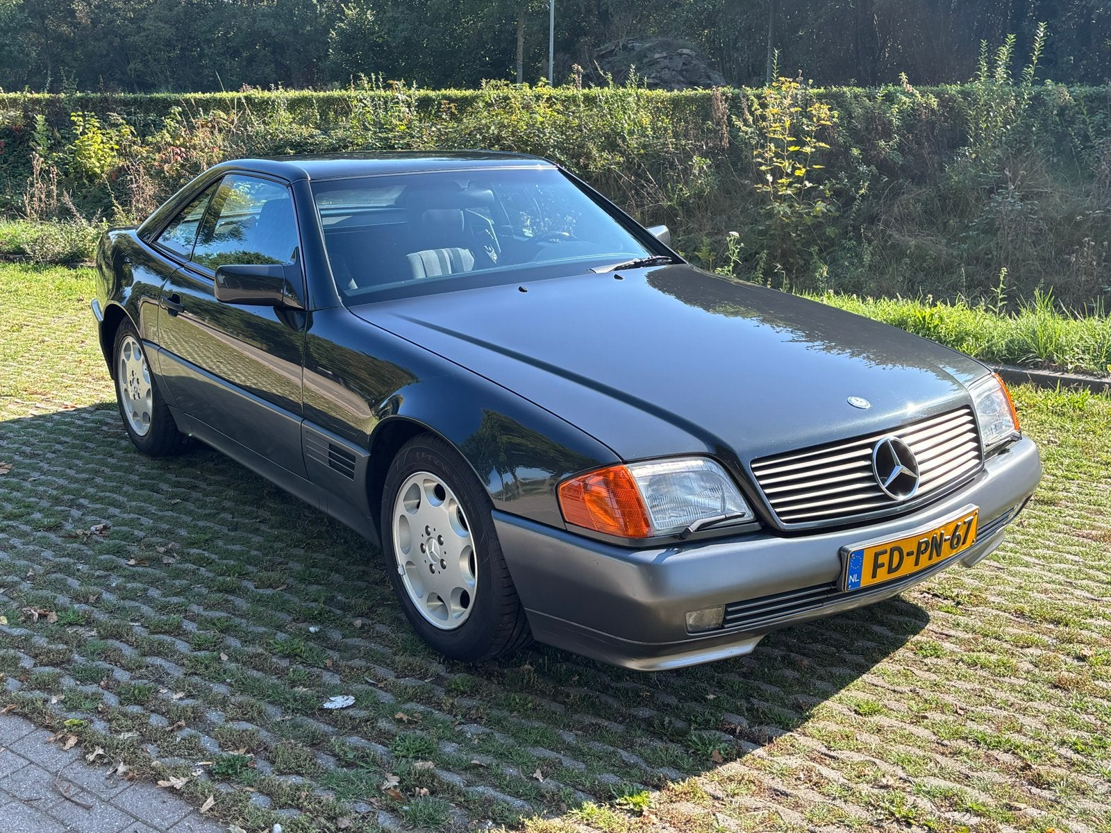 Mercedes-Benz 300 SL R129 AUT U9 1992 NAP km stand SL-Klasse, Auto's, Automaat, 190 pk, Cabriolet, Elektrische ramen