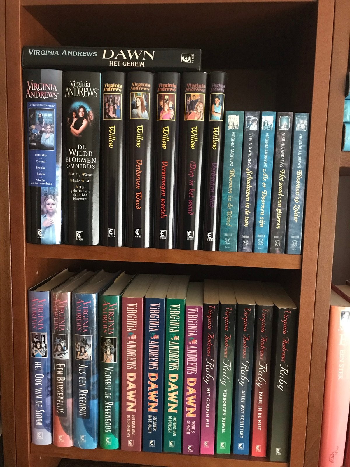 Grote collectie V.C. Andrews boeken - Diverse series, Boeken, Ophalen of Verzenden, Gelezen, Nederland