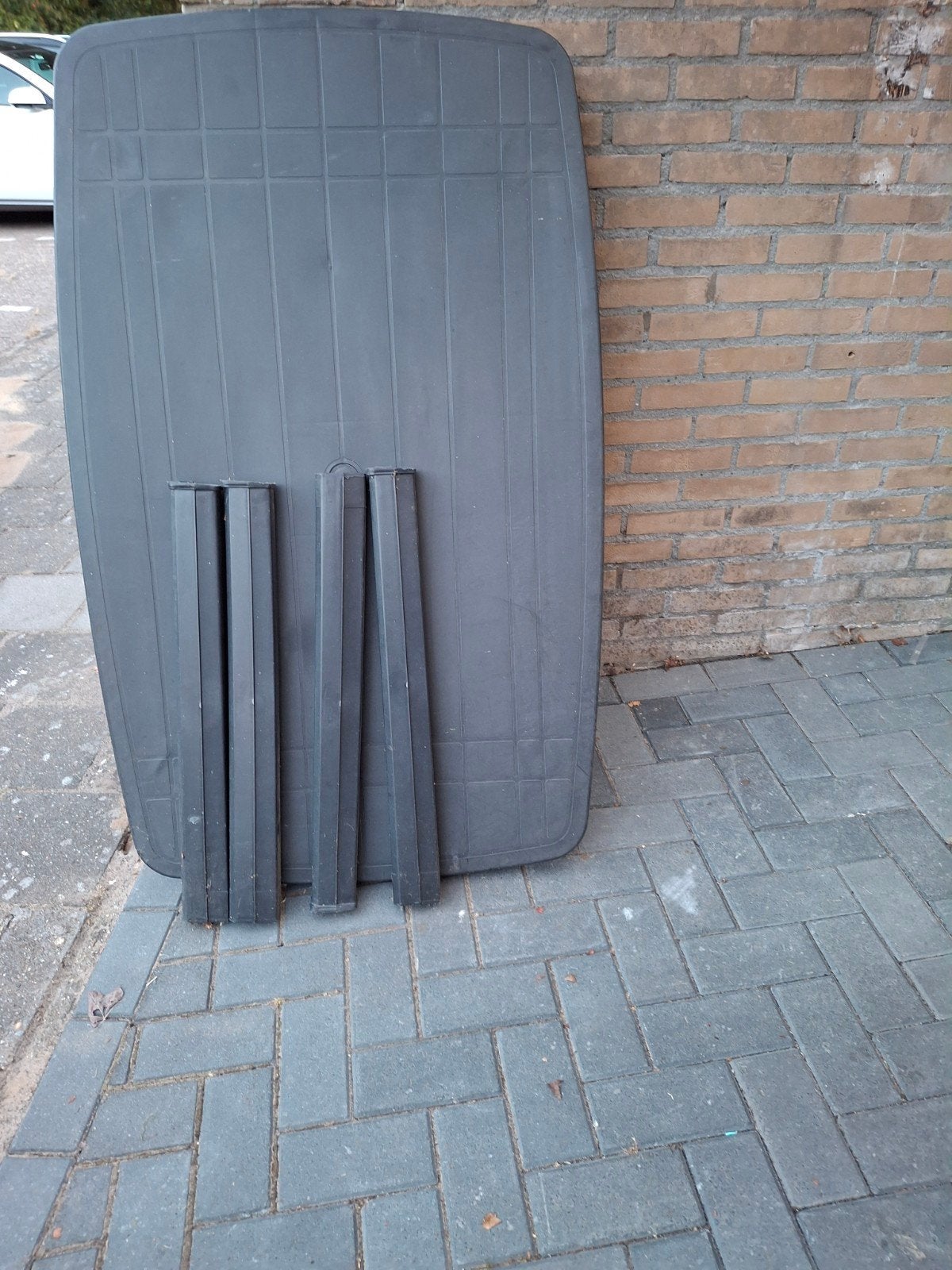 tuin tafel tekoop, Tuin en Terras, Regentonnen, 150 liter of meer, Ophalen of Verzenden