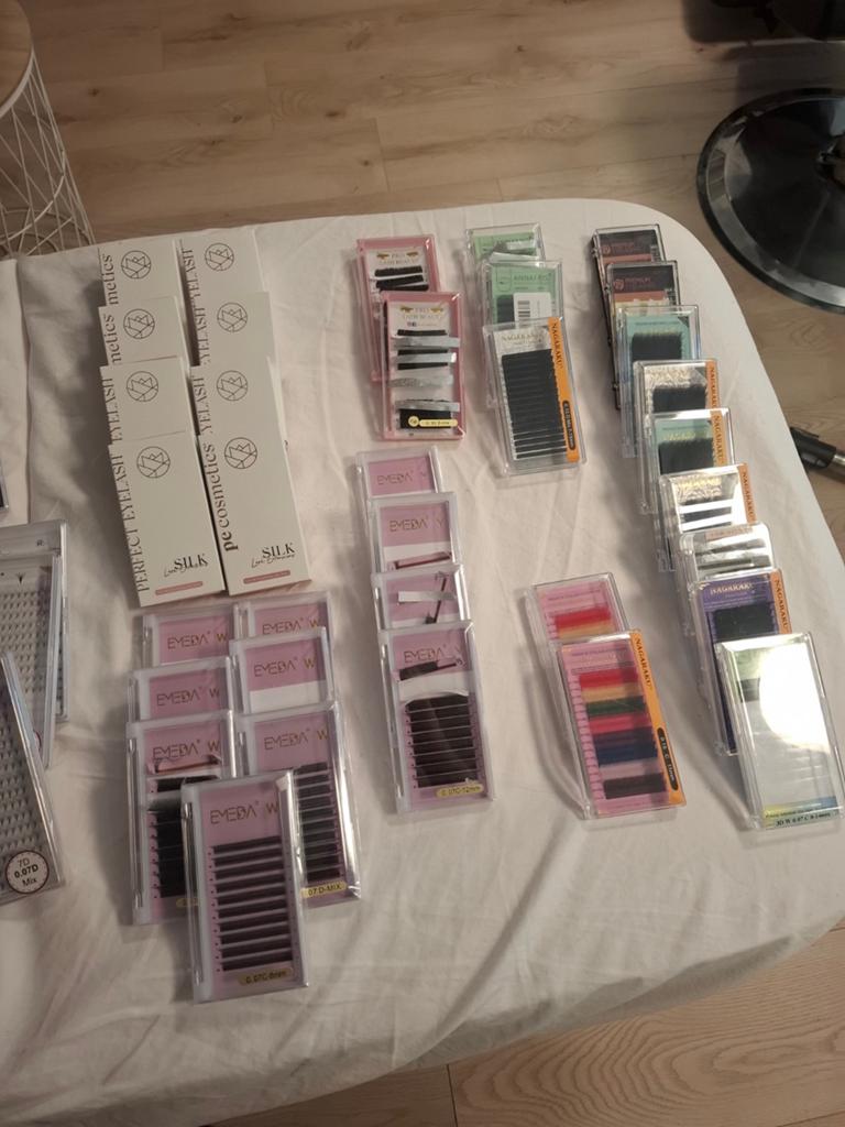 Wimperextentions & wenkbrauwstyling producten, Ophalen, Nieuw, Zwart, Ogen