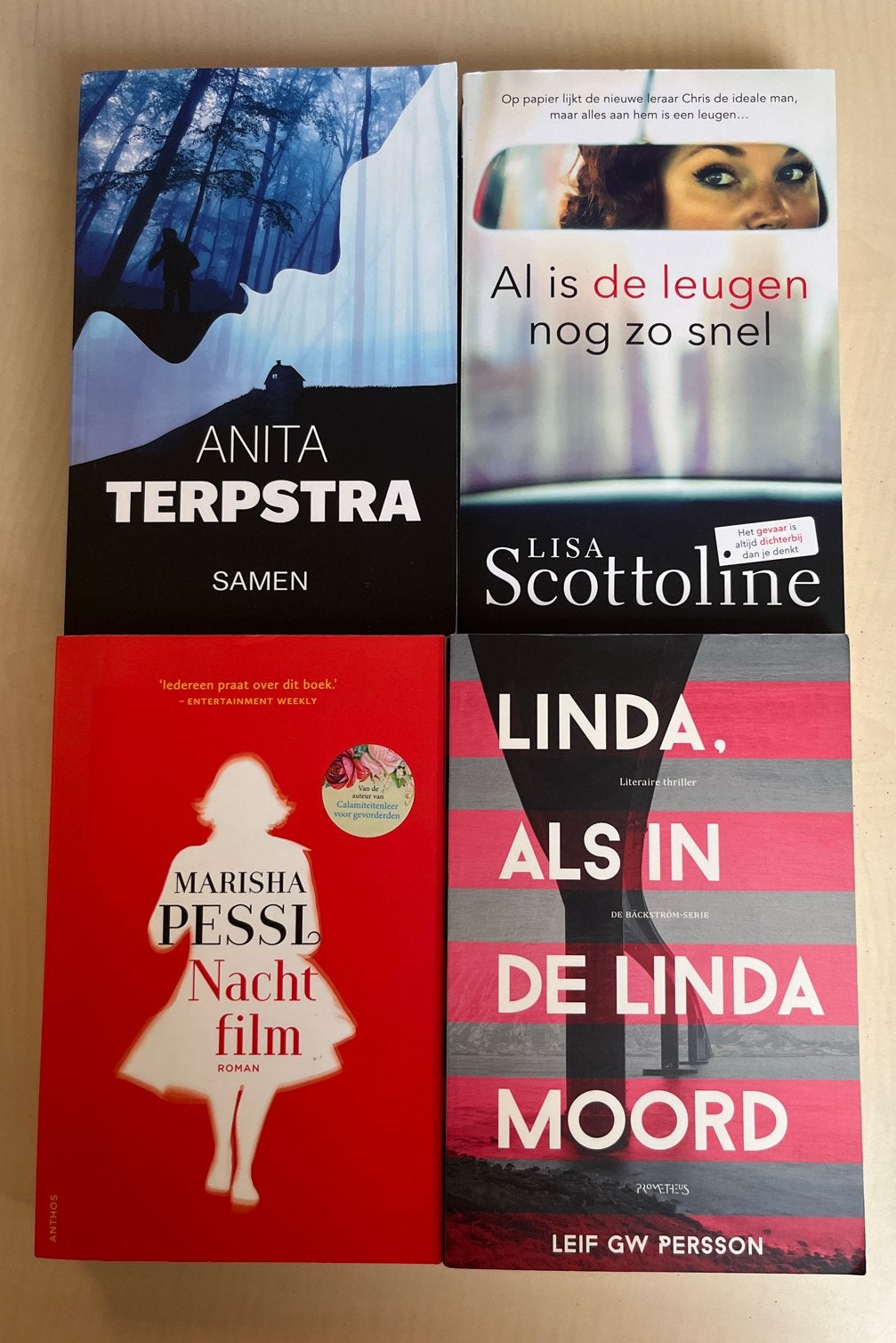 Thriller Boekenpakket: oa nachtfilm van Marisha Pessi, Boeken, Ophalen of Verzenden, Zo goed als nieuw, Nederland