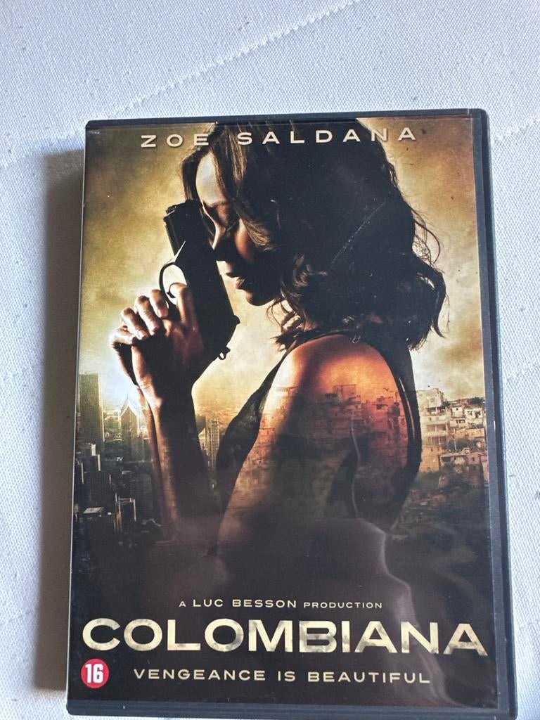 Colombiana DVD met Zoe Saldana, Cd's en Dvd's, Vanaf 16 jaar, Ophalen of Verzenden, Zo goed als nieuw, Actie