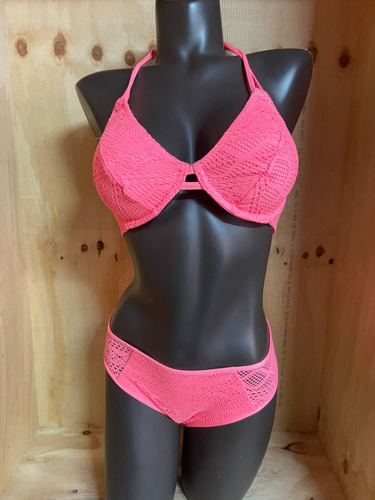 Halter freya bikini Maat eu 80C/ L-80D/L 65f /XS (, Kleding | Dames, Ophalen of Verzenden, Zo goed als nieuw, Roze, Bikini