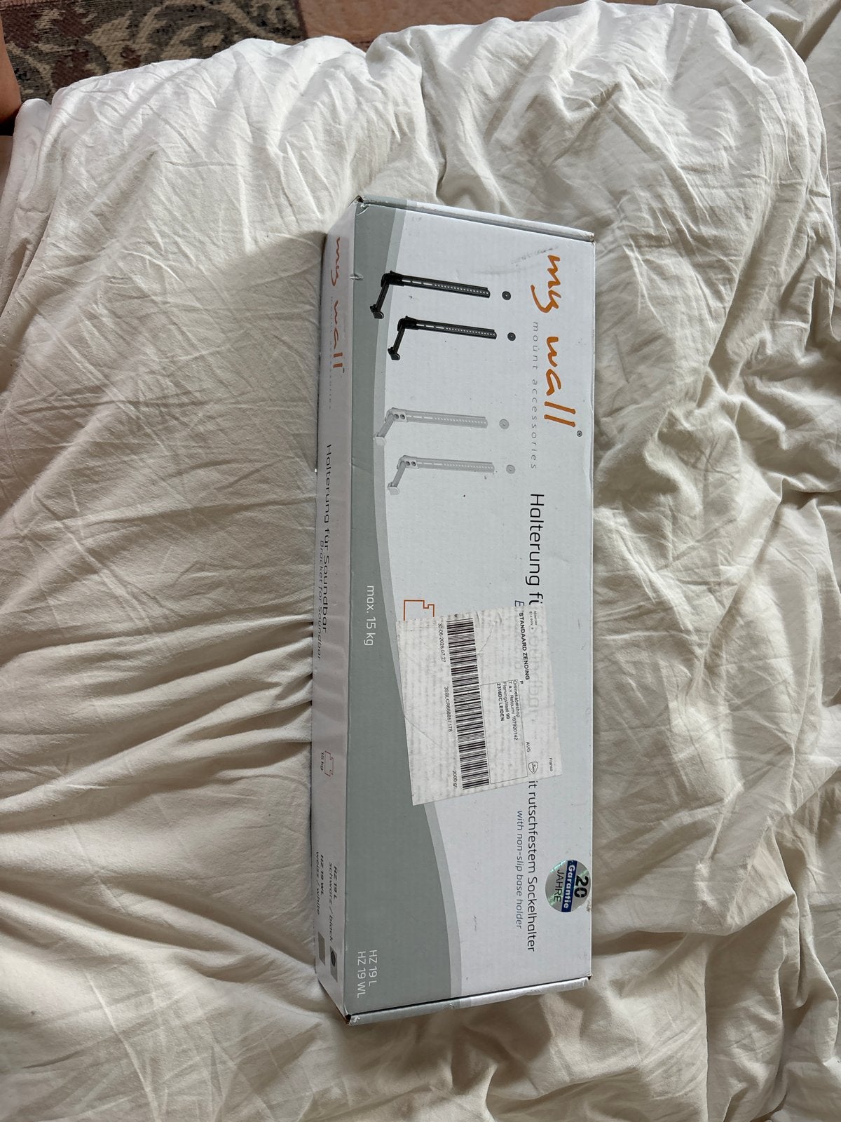 My Wall Soundbar Beugel - Max 15 kg - Nieuw in doos, Ophalen of Verzenden, Nieuw