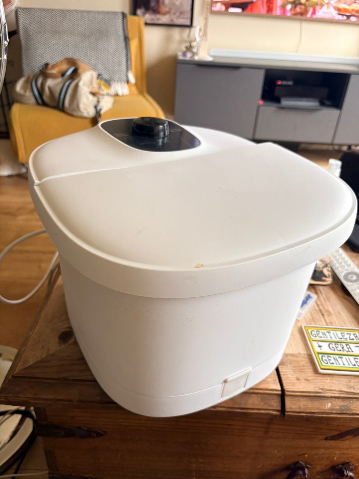 electric foot spa basin, Ophalen, Apparaat