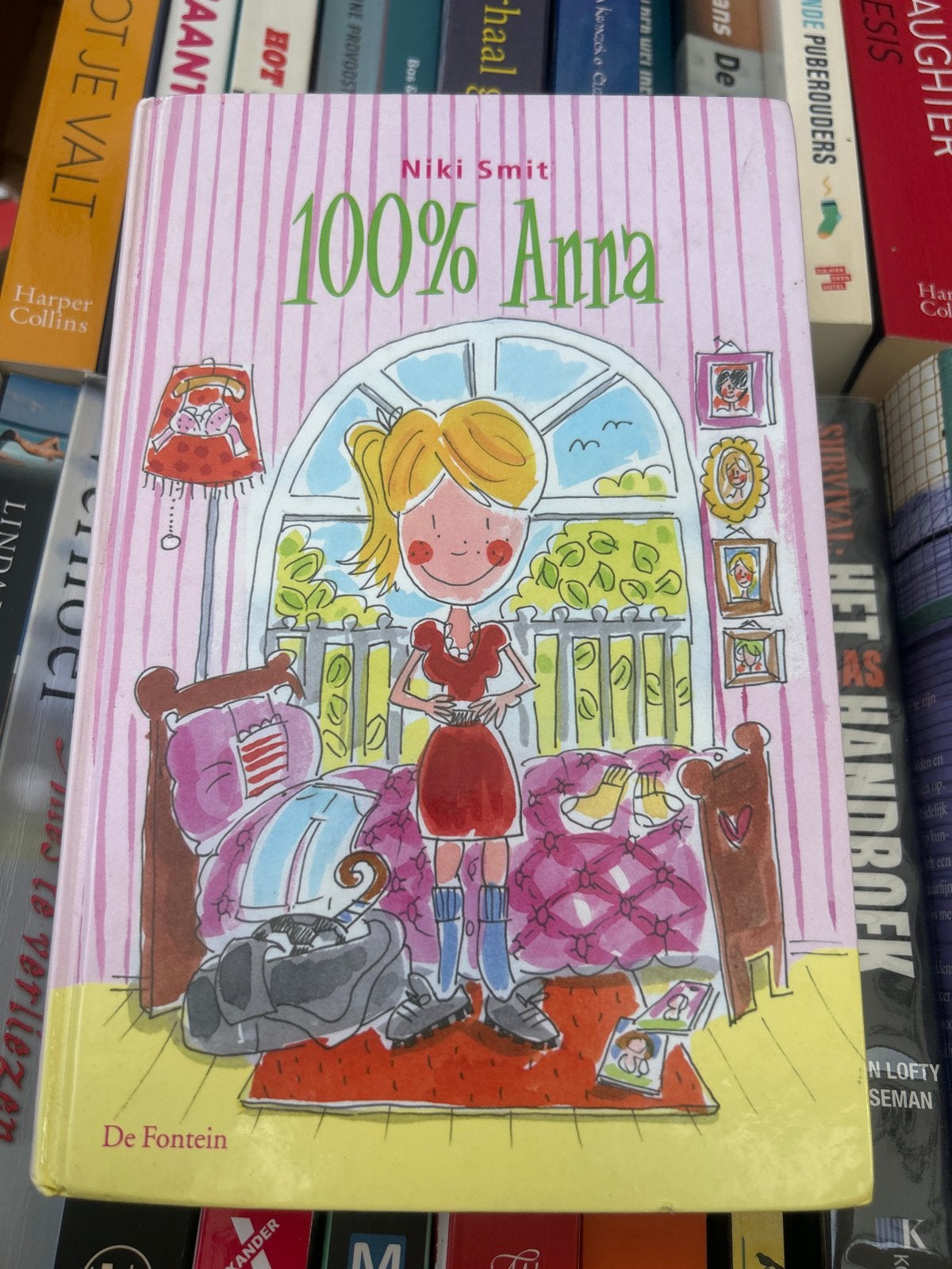 100% Anna - Niki Smit, Ophalen of Verzenden, Gelezen, Fictie