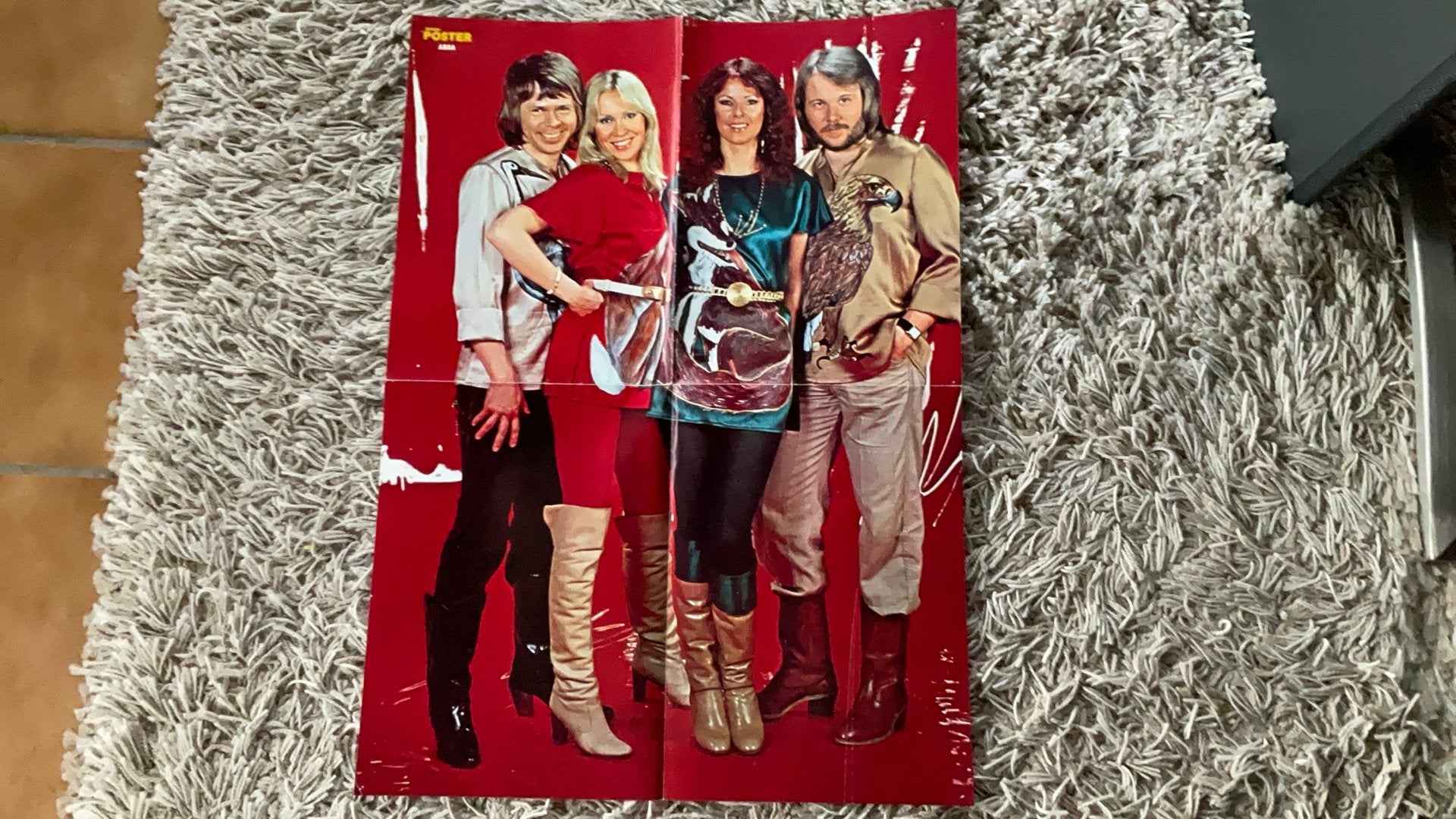 Super Poster ABBA, Verzamelen, Ophalen of Verzenden, Poster, Artwork of Schilderij