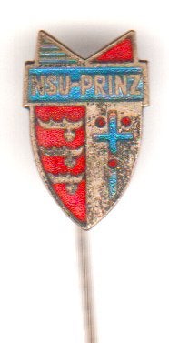 NSU Prinz emaille, Verzenden, Zo goed als nieuw, Transport