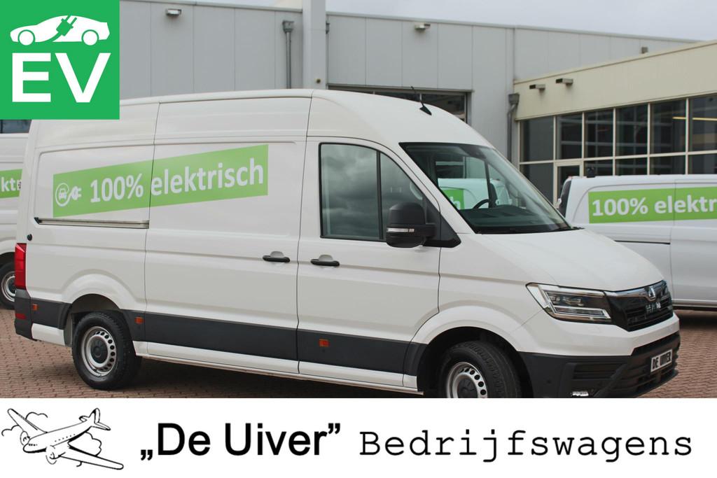 MAN eTGE Elektrisch 136 Pk L3 H3, Auto's, Gebruikt, Zwart, 40 min, Wit