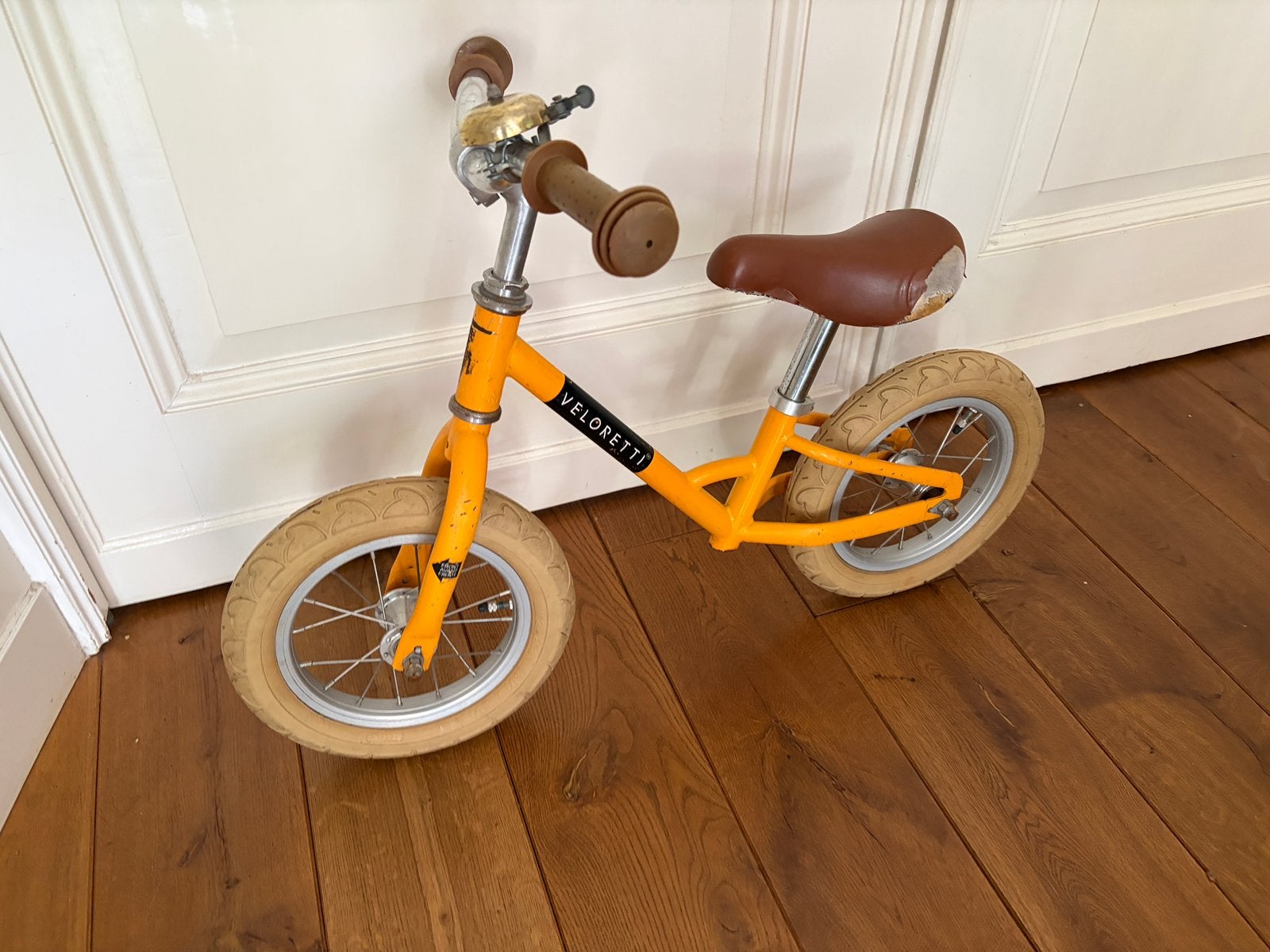 Veloretti loopfiets geel, rijdt super, Ophalen, Gebruikt, Minder dan 16 inch