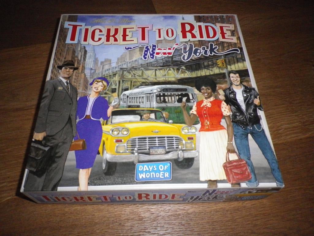 Ticket to ride New York, Ophalen of Verzenden, Zo goed als nieuw, Days of Wonder