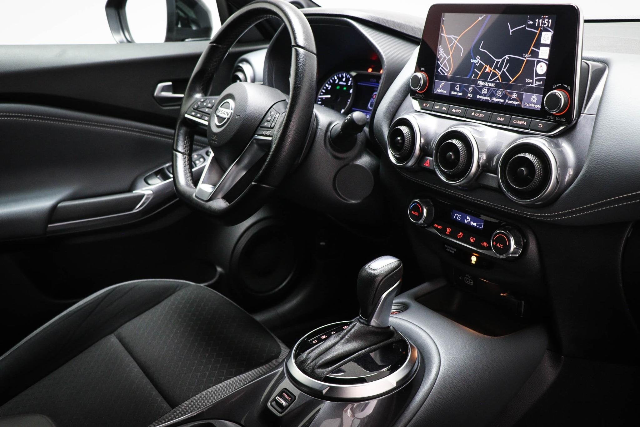 Nissan Juke 1.0 DIG-T N-Connecta | CLIMA | DAB | NAVIGATIE |, Stof, Euro 6, Bedrijf, 3 cilinders