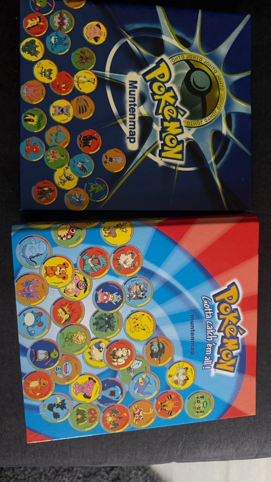 Konmar/Super de Boer Pokemon muntenmappen, Verzamelen, Supermarktacties, Ophalen of Verzenden
