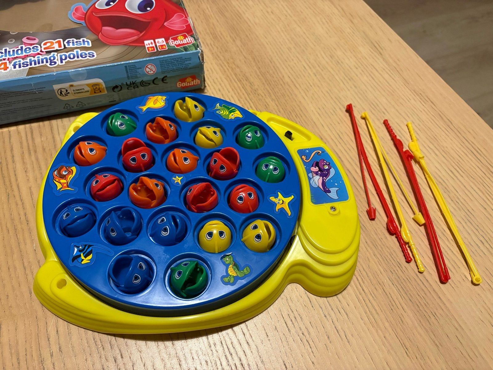 Goliath Vissertje Spel - Leuk voor Jong en Oud, Ophalen, Gebruikt, Jongen of Meisje