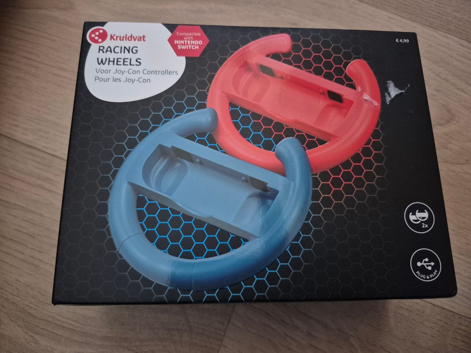 2 nieuwe Racing Wheels voor Nintendo Switch Joy-Con, Ophalen of Verzenden, Nieuw