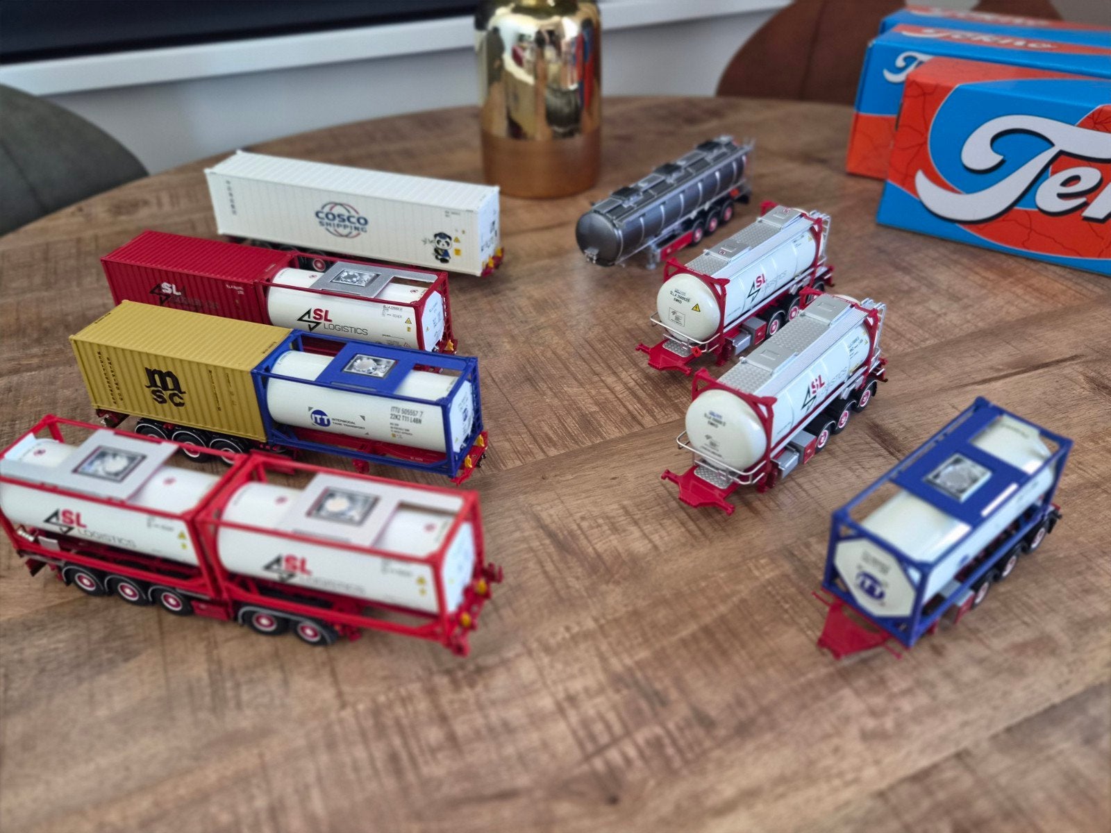 Tekno SL logistics Losse trailers, Ophalen of Verzenden, Zo goed als nieuw, Bus of Vrachtwagen, Tekno