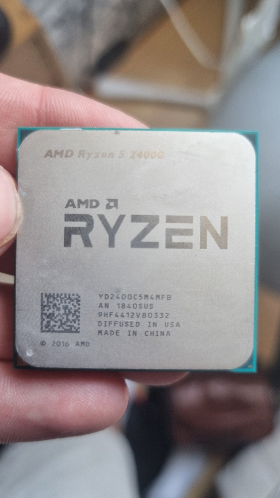 AMD Ryzen 5 2400G Processor, 4-core, Ophalen of Verzenden, 3 tot 4 Ghz, AMD Ryzen 5 2400G