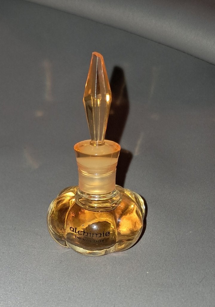 Luxe parfum mini - Rochas Alchimie, Ophalen of Verzenden, Zo goed als nieuw, Miniatuur, Gevuld