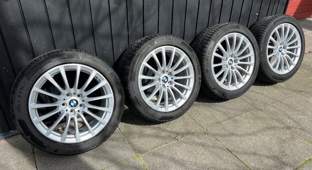 Originele BMW 5 G30 G31 18 inch winterwielenset Runflat, Auto-onderdelen, Ophalen, 18 inch, Banden en Velgen, Winterbanden