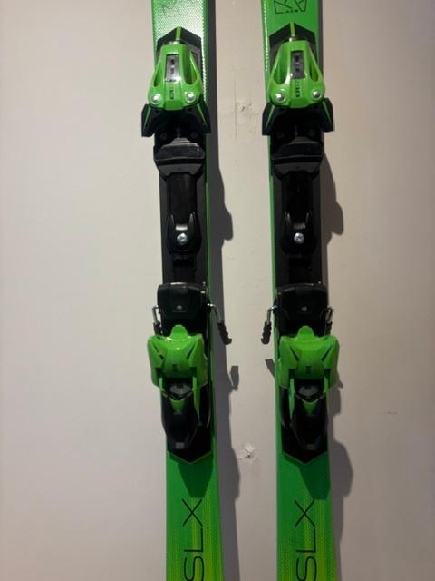 Elan Ace WC SLX Plate Heren Slalom Carveski's lengte 165, Overige merken, 160 tot 180 cm, Info@elansports.com, Ophalen of Verzenden