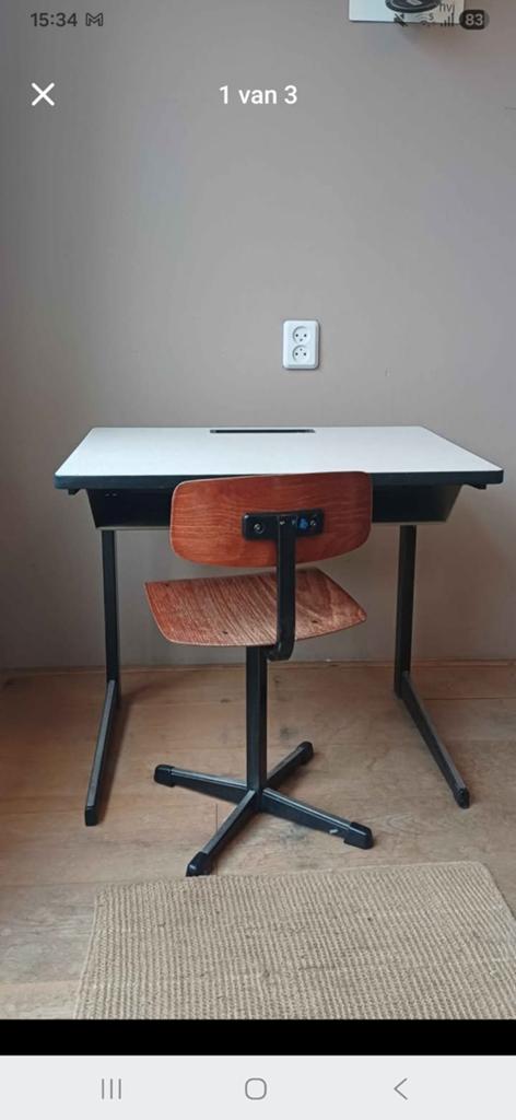 Schoolbureau, Ophalen, Opbergruimte, Gebruikt, Kinderbureau