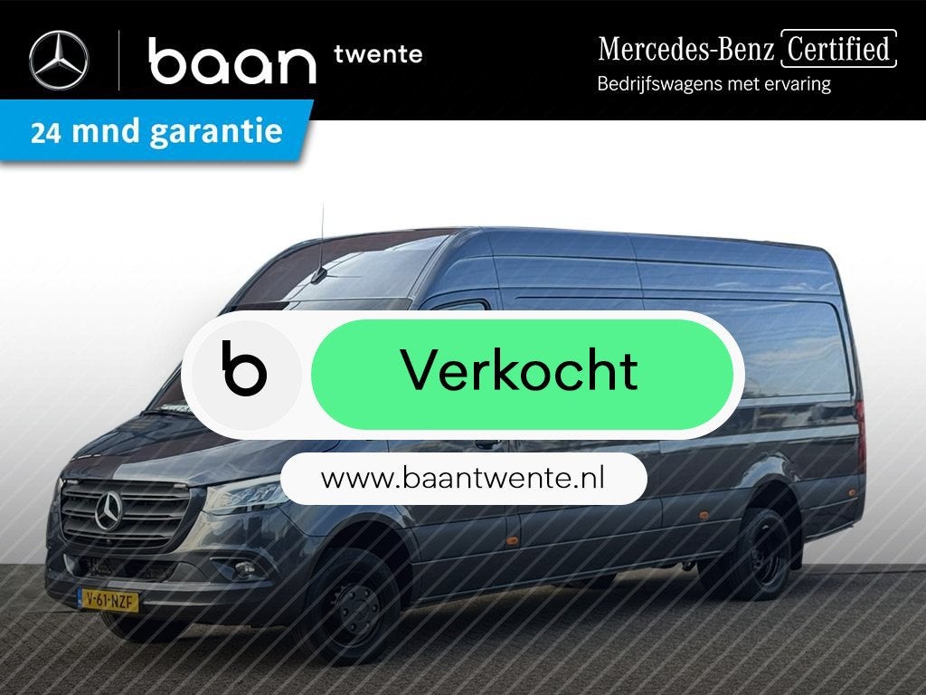 Mercedes-Benz Sprinter 519 L3H2 | 3,5t Trekhaak | Distronic, Auto's, Gebruikt, Mercedes-Benz, Bedrijf, Diesel