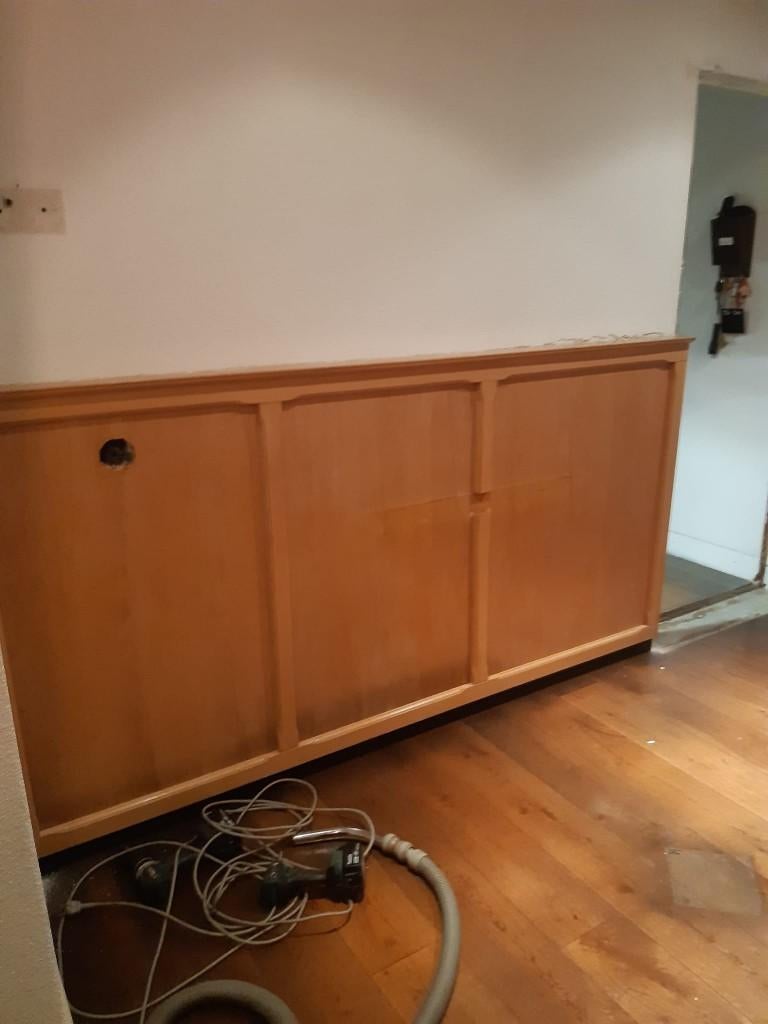 Eikenhouten lambrisering, Ophalen, Gebruikt, 100 tot 150 cm, Eikenhout