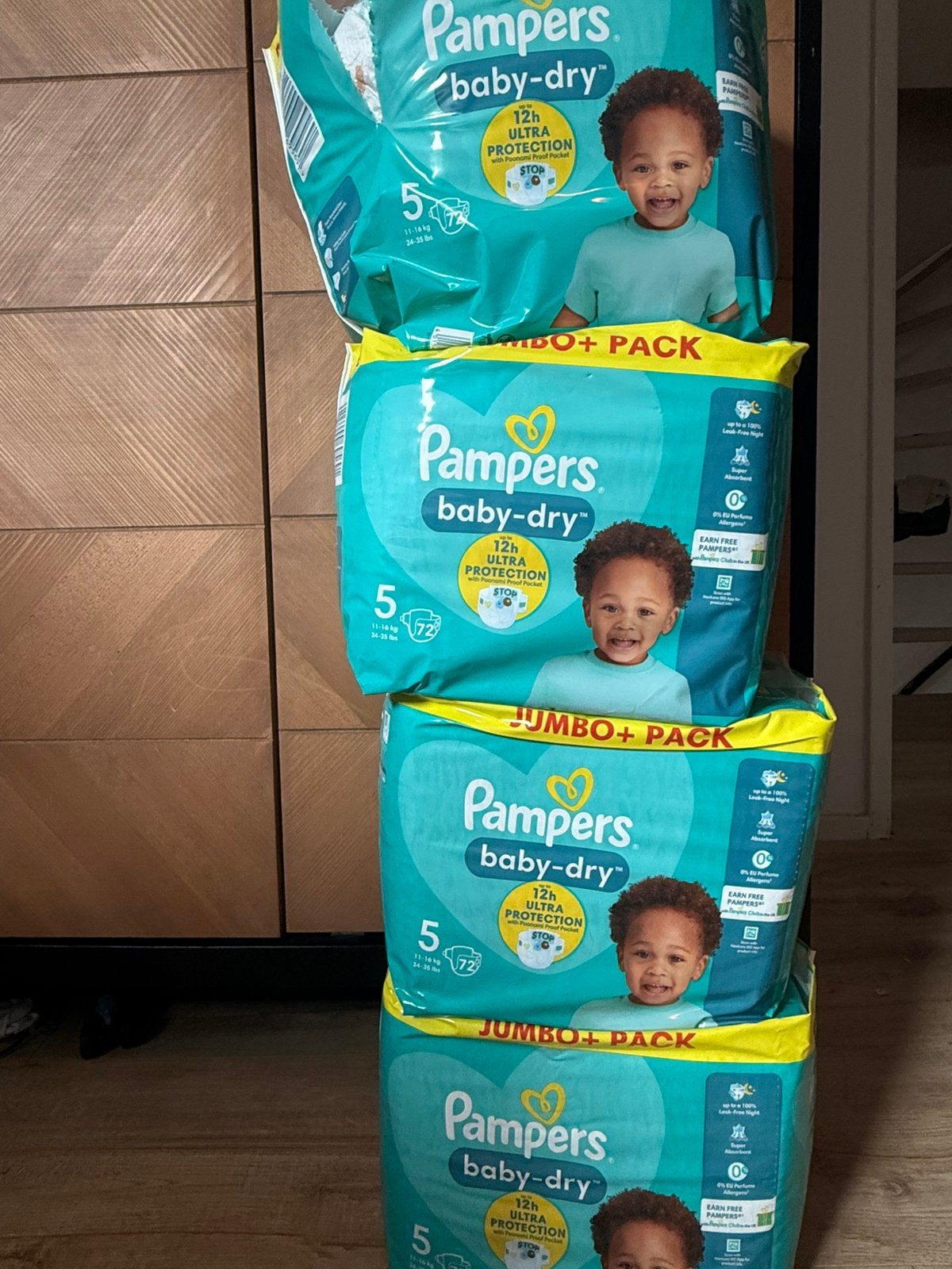 272 pampers baby-dry, Kinderen en Baby's, Badjes en Verzorging, Ophalen, Zo goed als nieuw, Overige typen