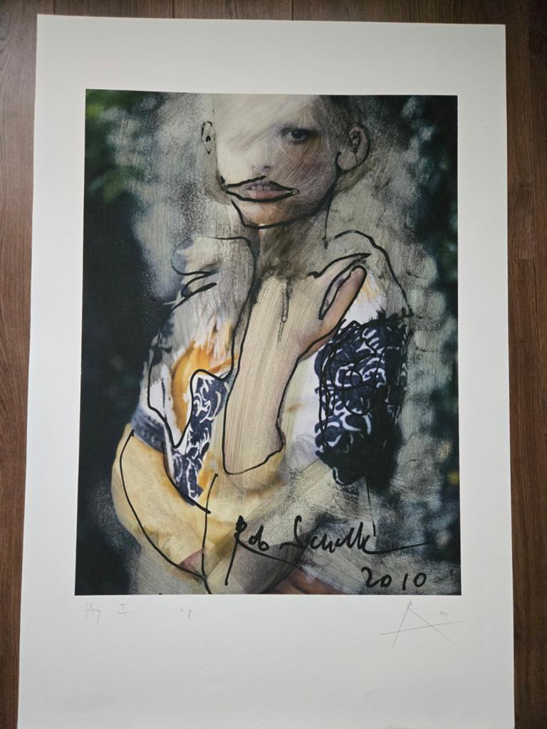 Glossy I Oplage 1/21 Rob Scholte, Antiek en Kunst, Kunst | Litho's en Zeefdrukken, Ophalen of Verzenden