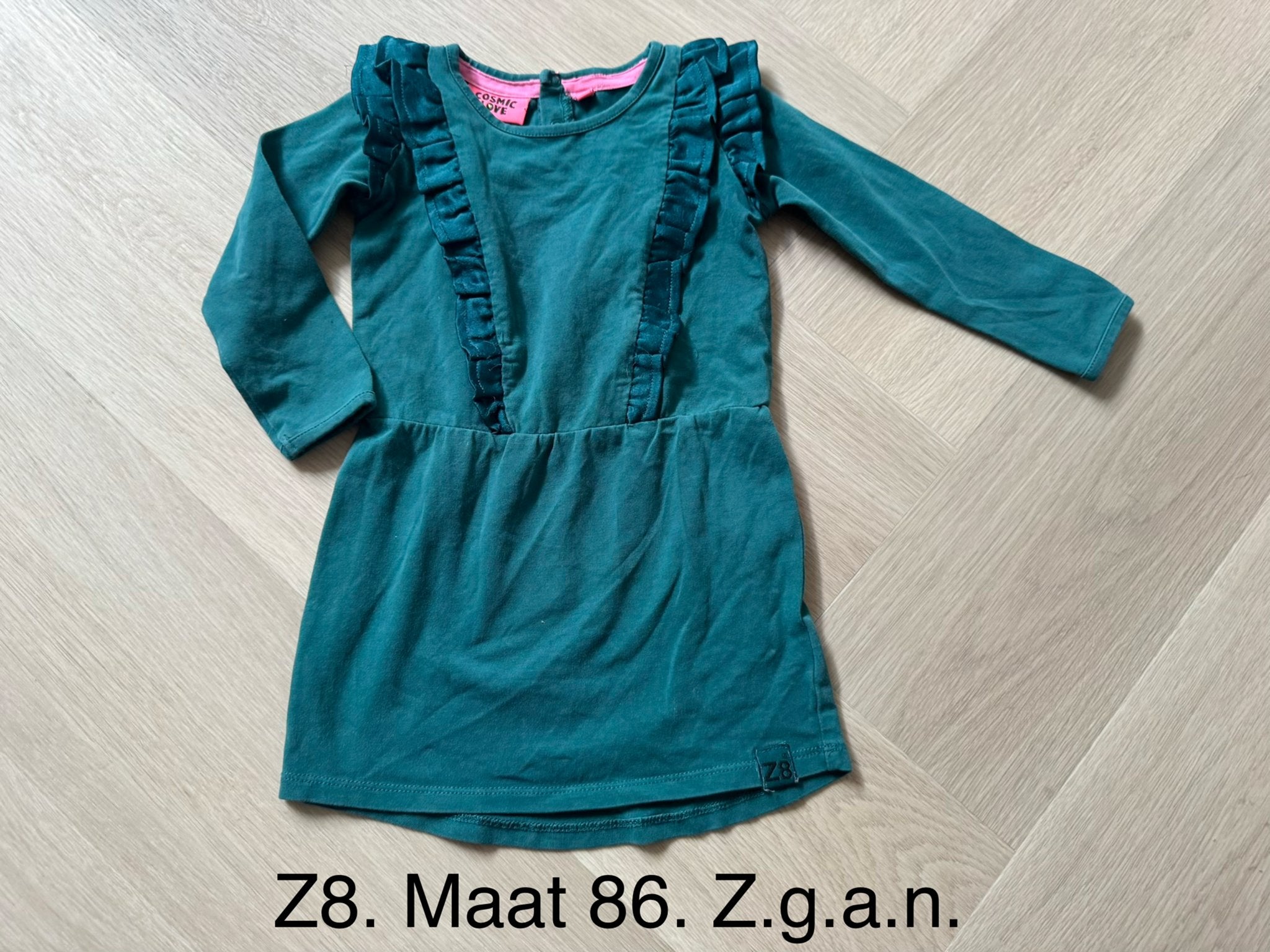 Z8 Jurkje Maat 86 Zo goed als nieuw, Kinderen en Baby's, Ophalen of Verzenden, Zo goed als nieuw, Meisje, Jurkje of Rokje