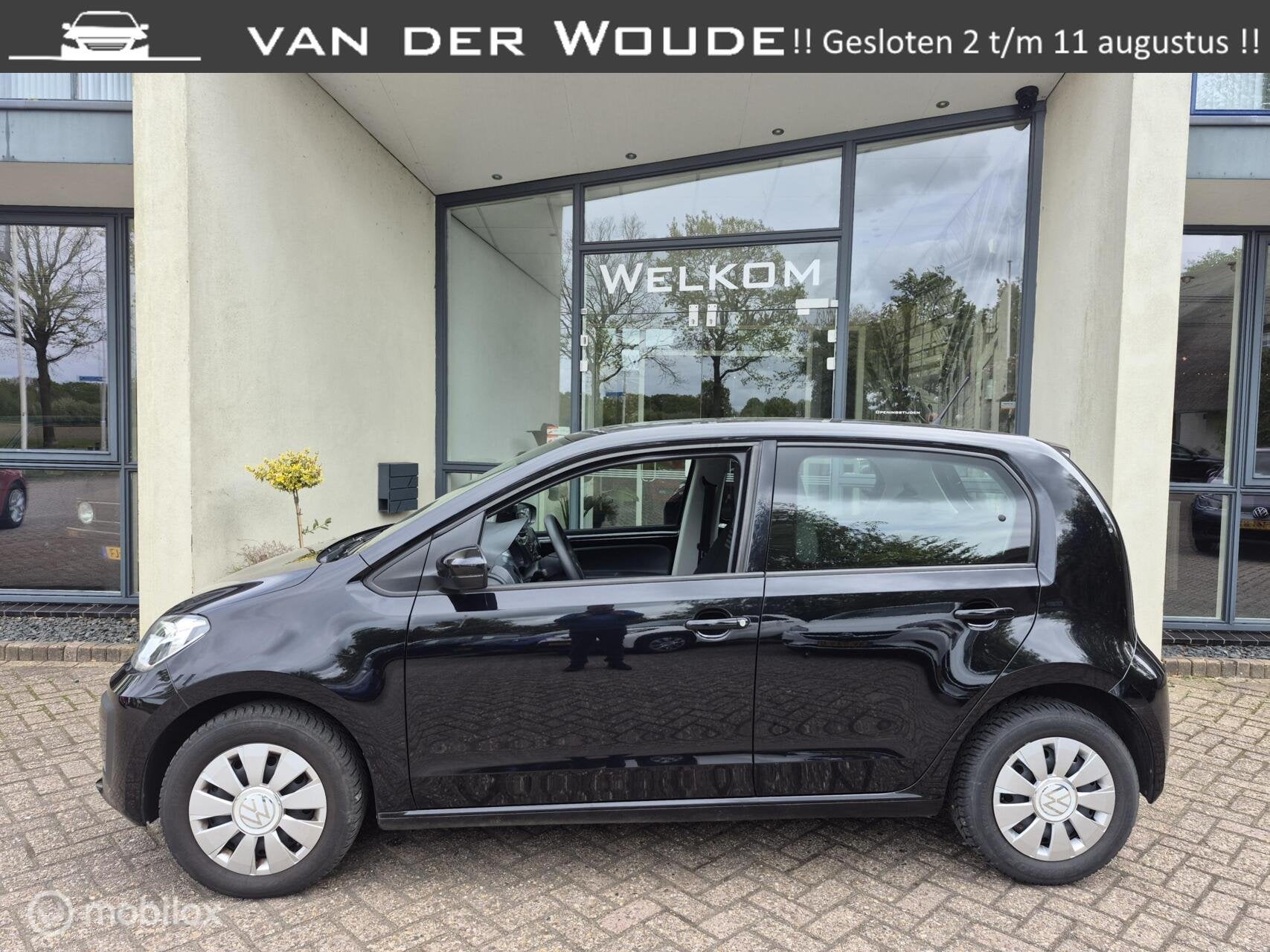 Volkswagen Up! 1.0 5DRS, 2021|Airco|Elekt,pakket!, Auto's, Stof, 4 stoelen, Origineel Nederlands, Bedrijf