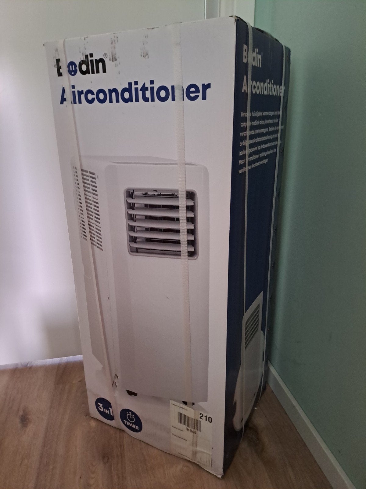 Bodin Airconditioner Nieuw in doos, Witgoed en Apparatuur, Airco's, Ophalen, Timer, Ventileren, Nieuw