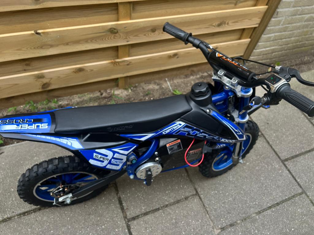 elektrische crossmotor voor kinderen 1000W, Ophalen of Verzenden, Zo goed als nieuw, Overige typen