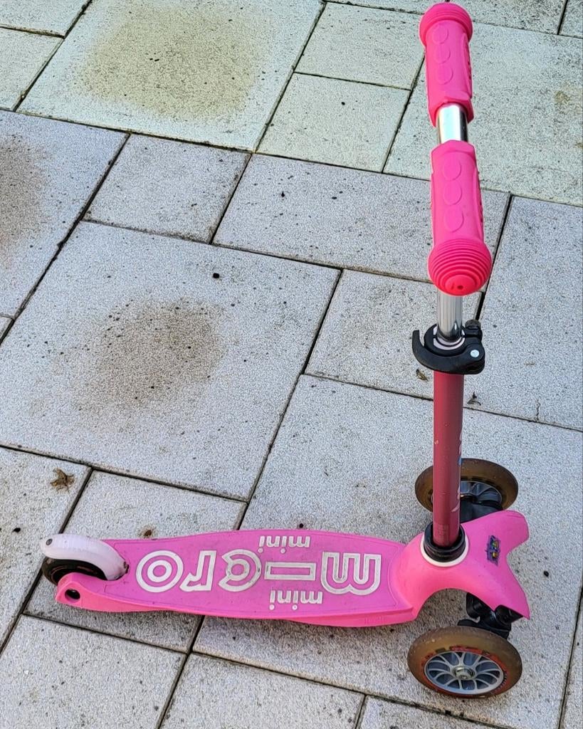 Micro Mini Step roze, Fietsen en Brommers, Steps, Gebruikt, Gewone step, Ophalen